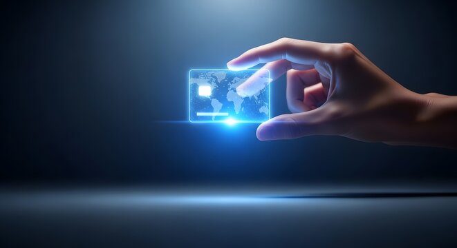 Secure Digital Payments  Future of Online Transactions and Financial Technology - Powered by Adobe