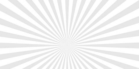 Geometric abstract white and gray cartoon, poster wallpaper. summer sunshine explosion energy sunlight glowing sunburst design. 