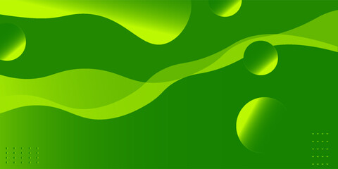 Abstract green geometric background. Eps10 vector