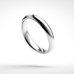 Shop simple silver wedding band ring for women and men minimalist style engagement ring jewelry online
