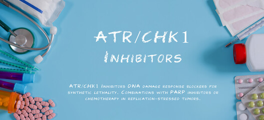 ATR/CHK1 Inhibitors DNA damage response blockers for