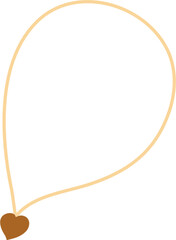 women's necklace Illustration