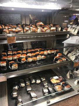 Spam Musubi For Sale Grocery Store