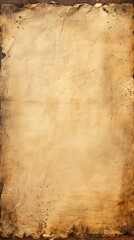 empty old paper background, copy space for text.