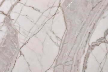 A white marble wall with a pattern of cracks and holes. The wall is smooth and shiny, giving it a luxurious appearance