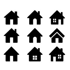 house icon set