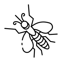 This Mosquito icon is suitable for Insect, Bug, Insect Control, etc