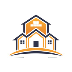 estate logo minimalist vector art silhouette