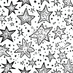 Sparkle Star Vector Stock Illustration. Star Minimalist North Star Icon Set – Celestial Elements for Astronomy, Navigation, and Holiday Designs.