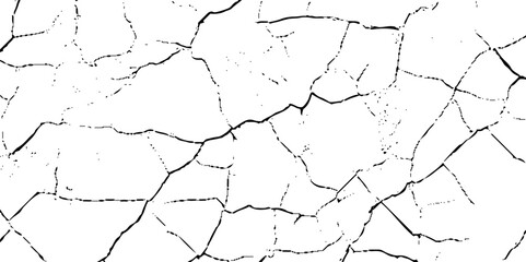  Cracks in a wall background.   The cracks concrete texture white and black. Cracked earth. Structure of cracking.