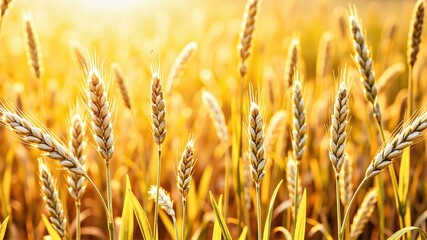 Fototapeta premium golden wheat field