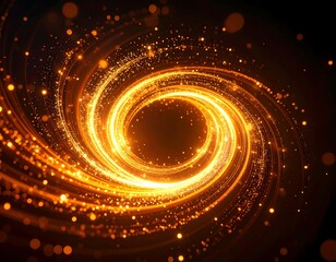 Golden swirling vortex (1)