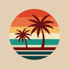 Summer Pool Party Invitation With Floating Palms