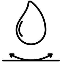 Waterproof or Water Resistant Icon