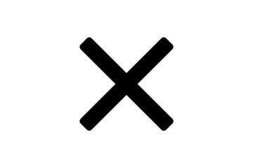 black and white cancel cross close tab icon png file type transparent background