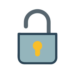 open access lock icon design