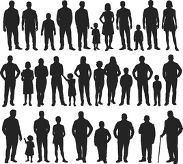 business people silhouettes