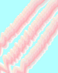 Seamless artistic pink abstract illustration for wallpaper background, template or frame