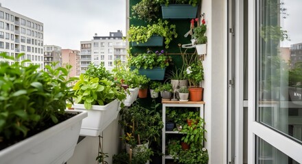 City Balcony Transformation Green Living