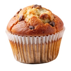 muffin isolated on white background