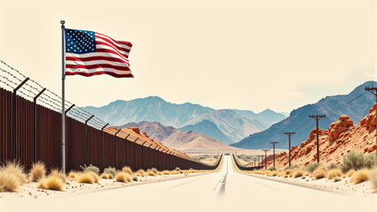 US-Mexico Border Wall