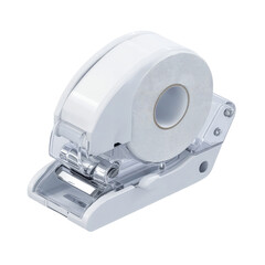 High-Resolution 3D Render of a Modern White Label