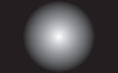 Simple grayscale spotlight effect on a black background