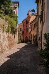 Grottammare, Marche. Spectacular glimpses, views and summer panoramas.
