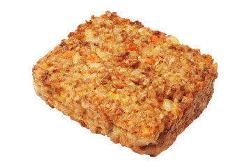 Vegetal patty / transparent background