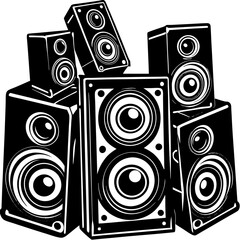 set of speakers