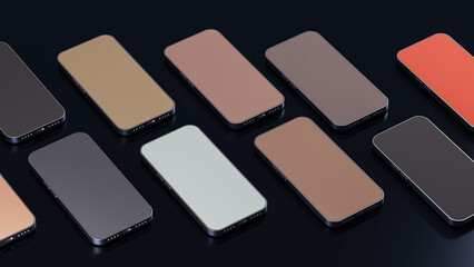 Colorful mobile backgrounds for tech enthusiasts