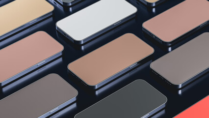 Colorful mobile backgrounds for tech enthusiasts