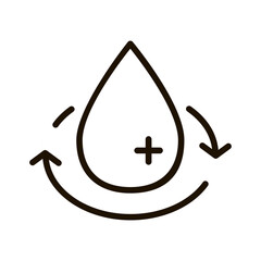 Sustainable Energy and Environmental Conservation Icon in Outline Style