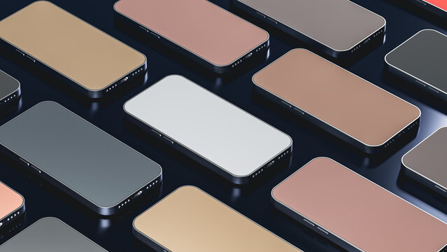 Colorful mobile backgrounds for tech enthusiasts