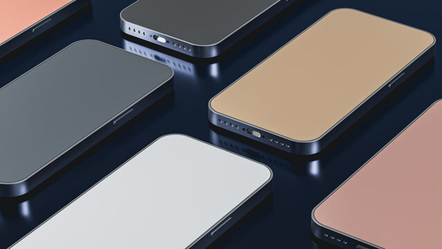 Colorful mobile backgrounds for tech enthusiasts