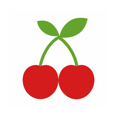 Obraz premium cherry vector illustration