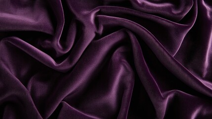 Obraz premium Dark Purple Velvet Fabric Texture Background