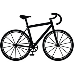 road bike vector