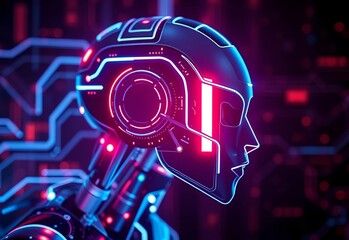AI futuristic robot