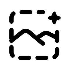 remove background line icon