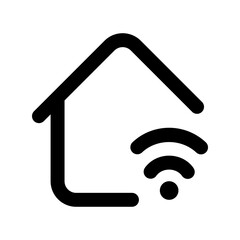 smart home line icon