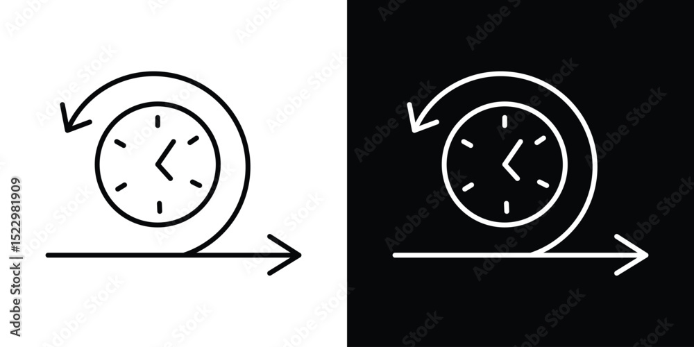 Poster agile icon graphic vector set for ui design