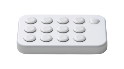 Clean design remote controller for modern entertainment systems
