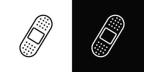 Band aid icon Graphic vector set for ui design