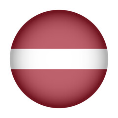 Circular Icon Featuring Diverse European Country Flag