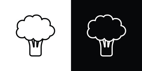Broccoli icon Graphic vector set for ui design