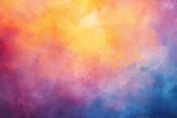 Vibrant Abstract Background with Soft Blends of Colorful Hues