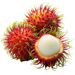 durian on white background
