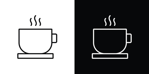 Coffee icon Graphic vector set for ui design