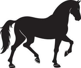 Obraz premium horse black silhouette,horse black vector 